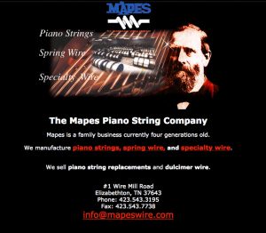 Mapes original website